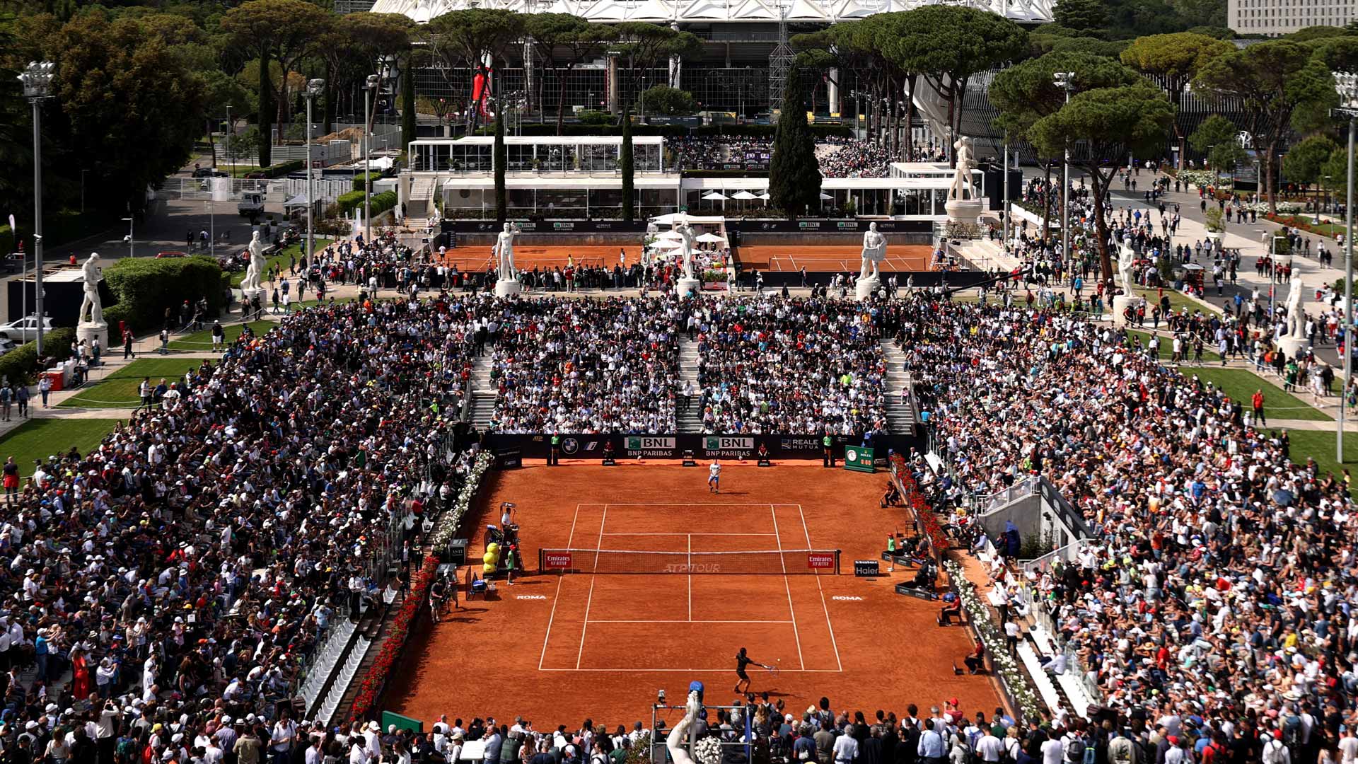 The Internazionali BNL d'Italia runs from 7-18 May.