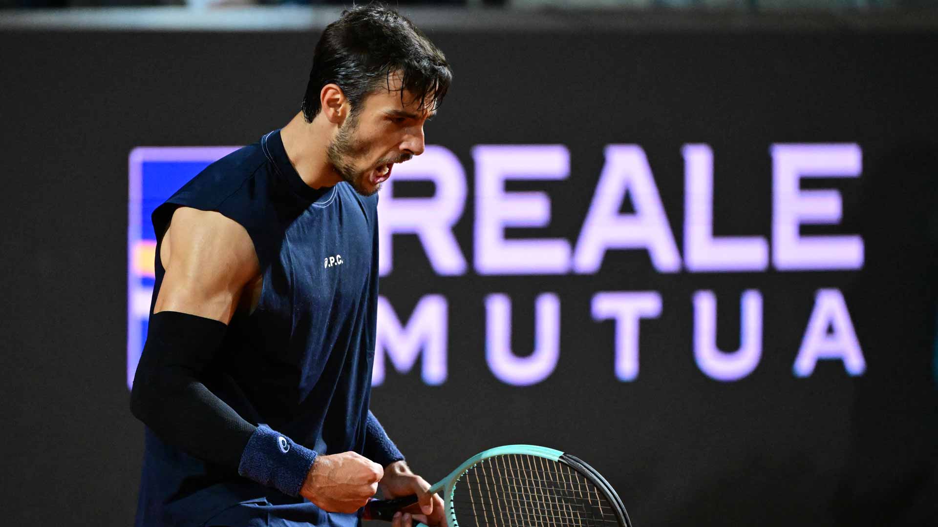 Lorenzo Musetti is No. 8 in the PIF ATP Live Rankings.
