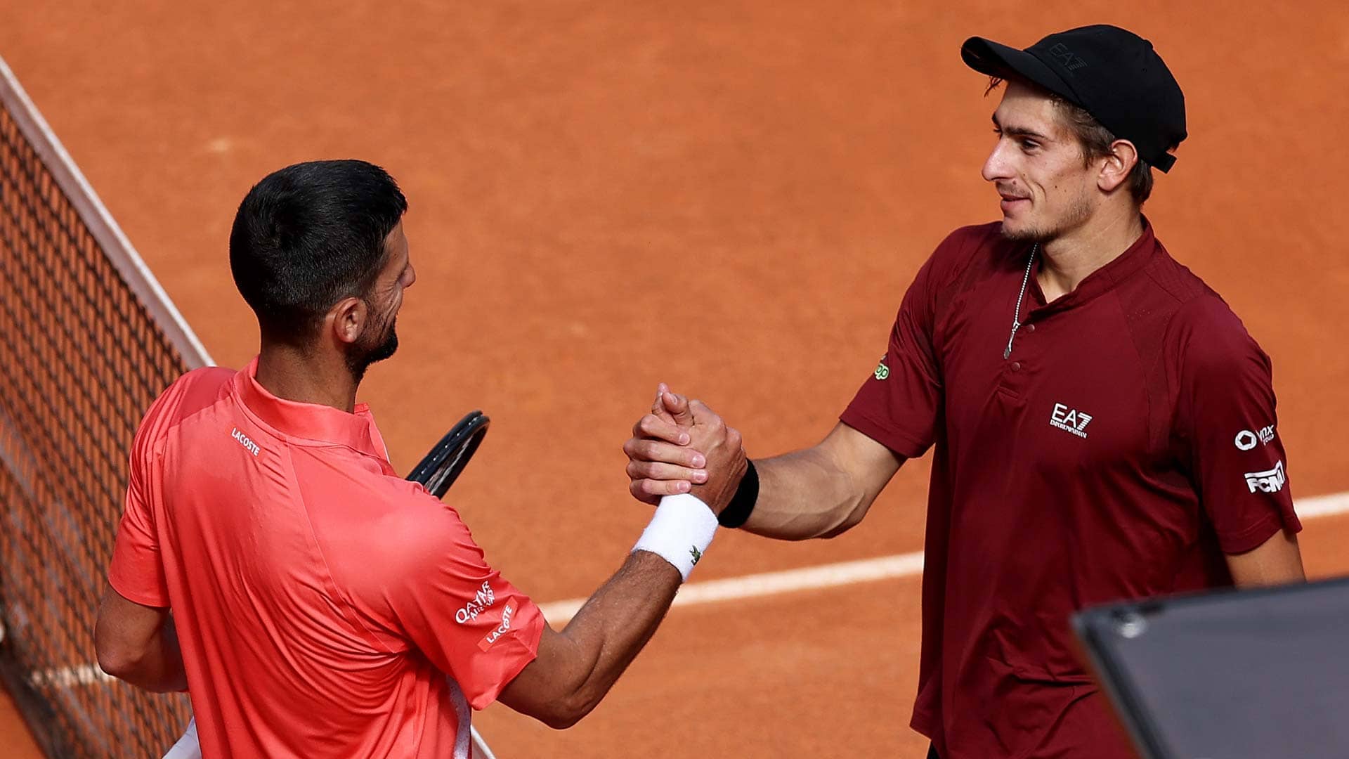 Novak Djokovic, Matteo Arnaldi