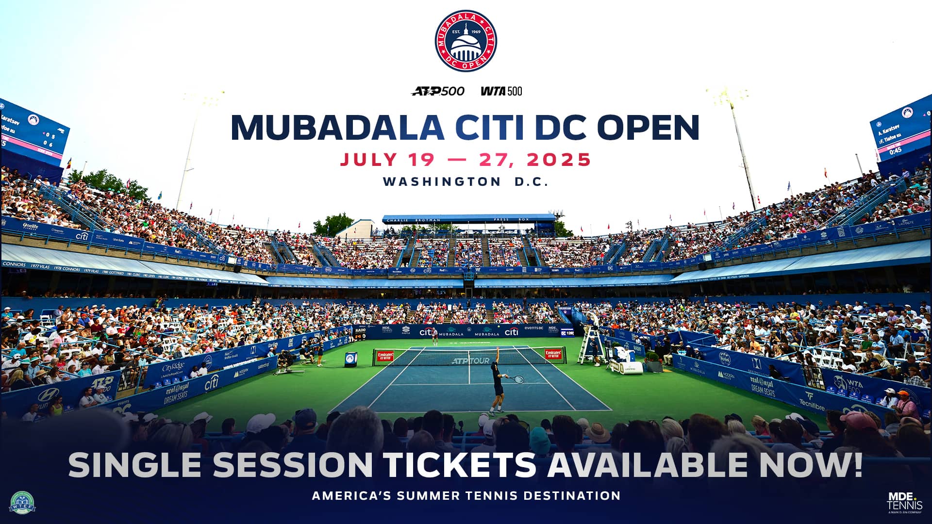 Single Session Tickets