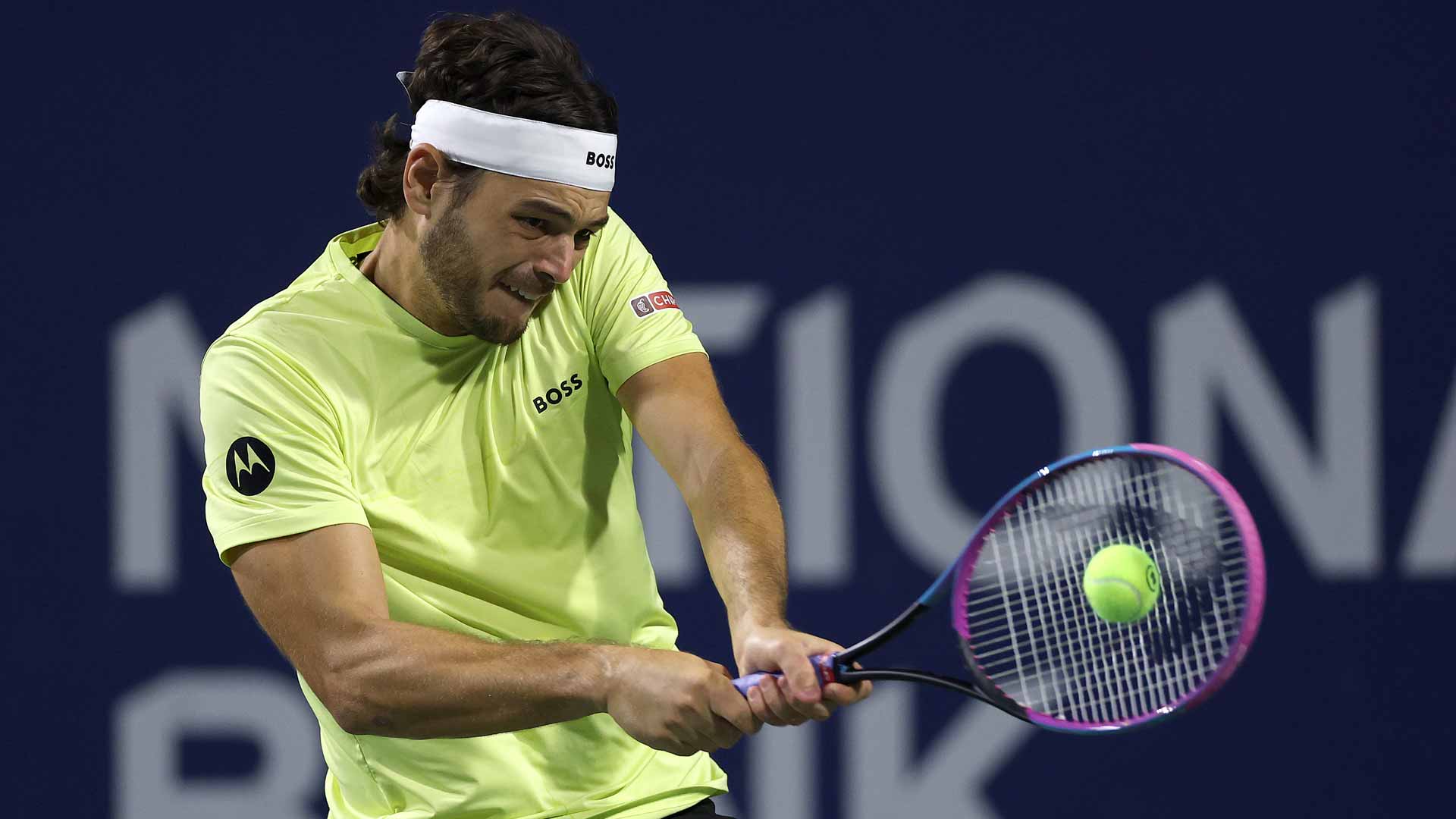 Taylor Fritz is attempting to complete the set of quarter-finals at all nine ATP Masters 1000 events.