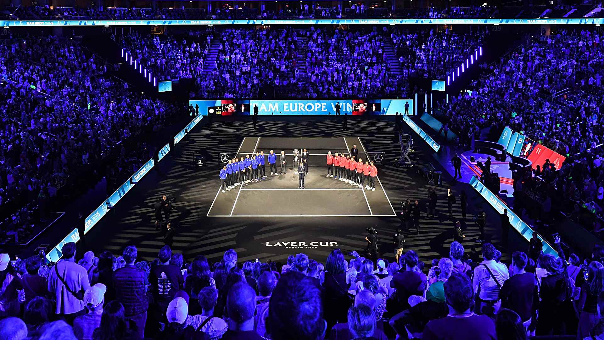 Team Europe won the Laver Cup in 2024.