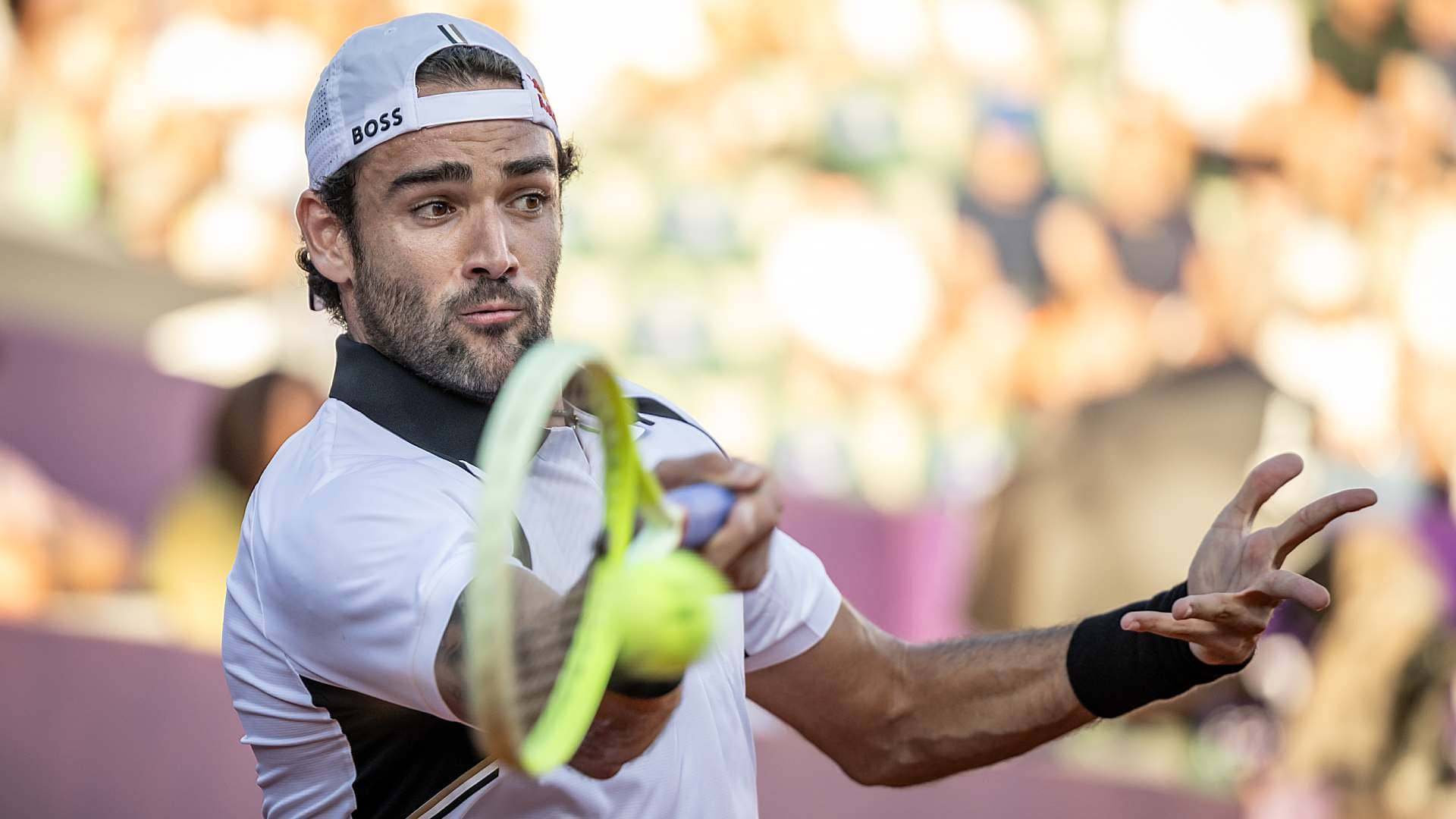 Matteo Berrettini is playing in Buenos Aires for the first time.