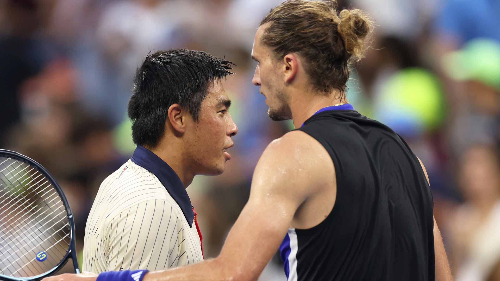 Brandon Nakashima and Alexander Zverev