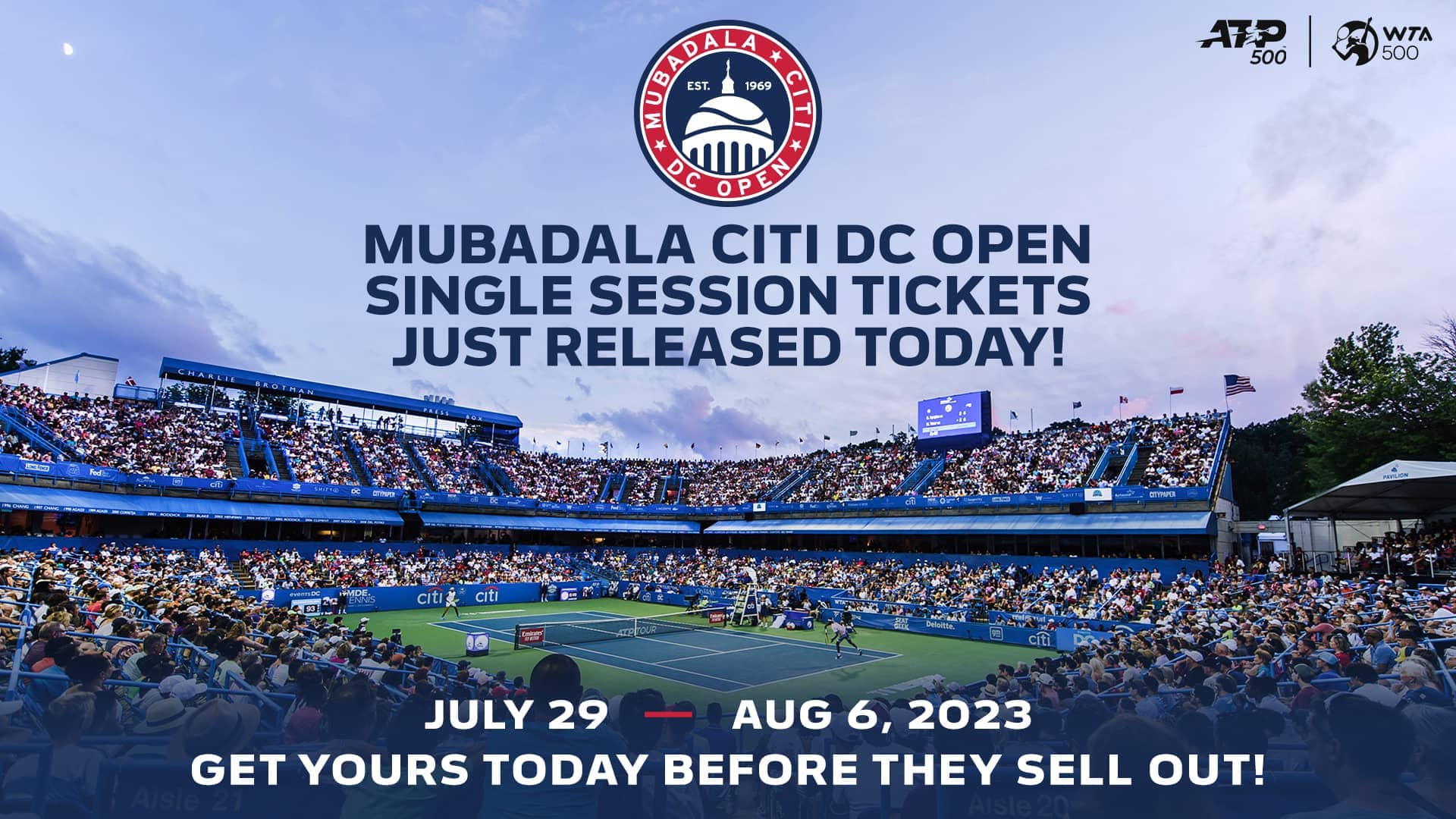 Event Info Mubadala Citi DC Open Tennis