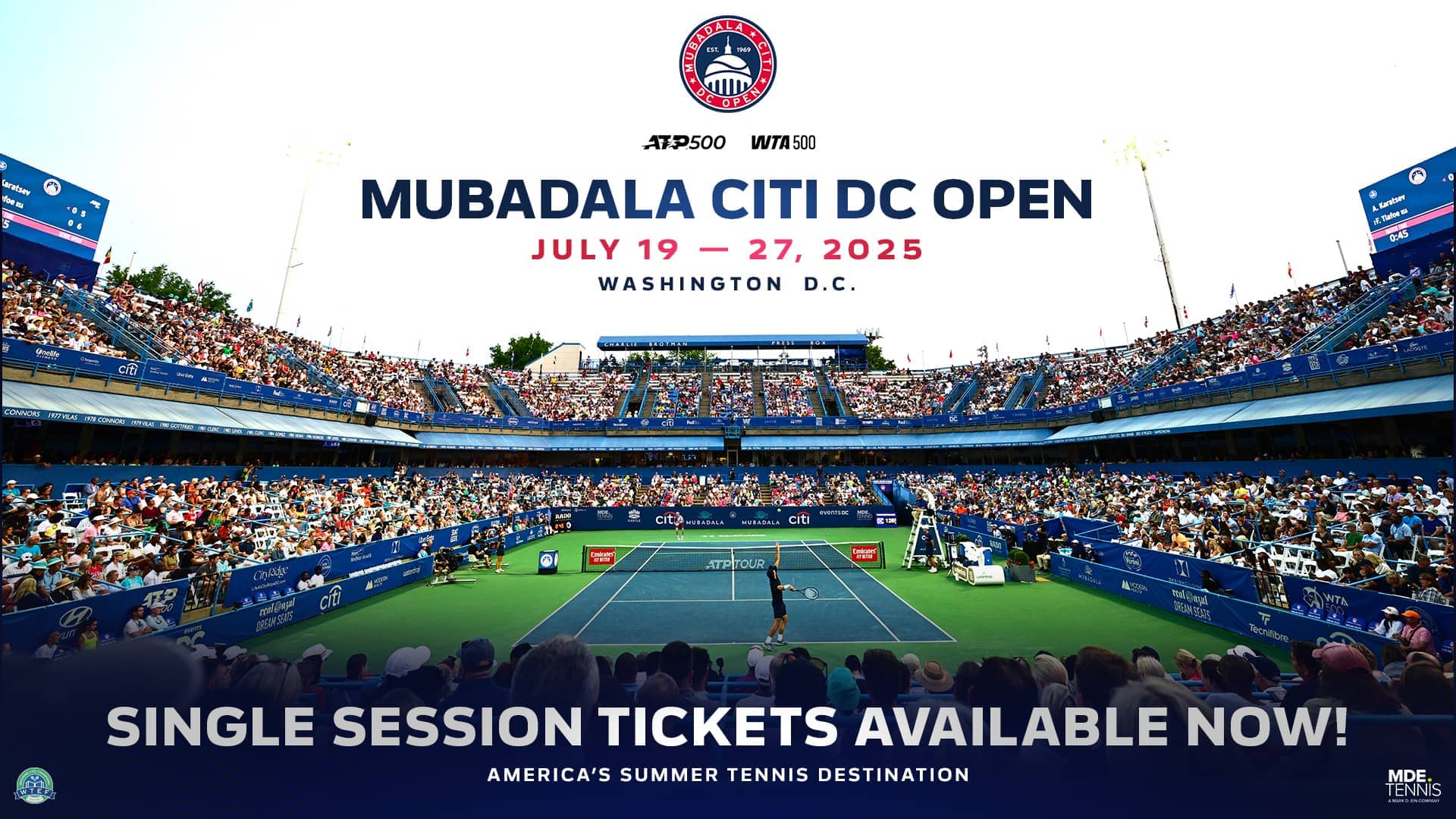 Single Session Tickets