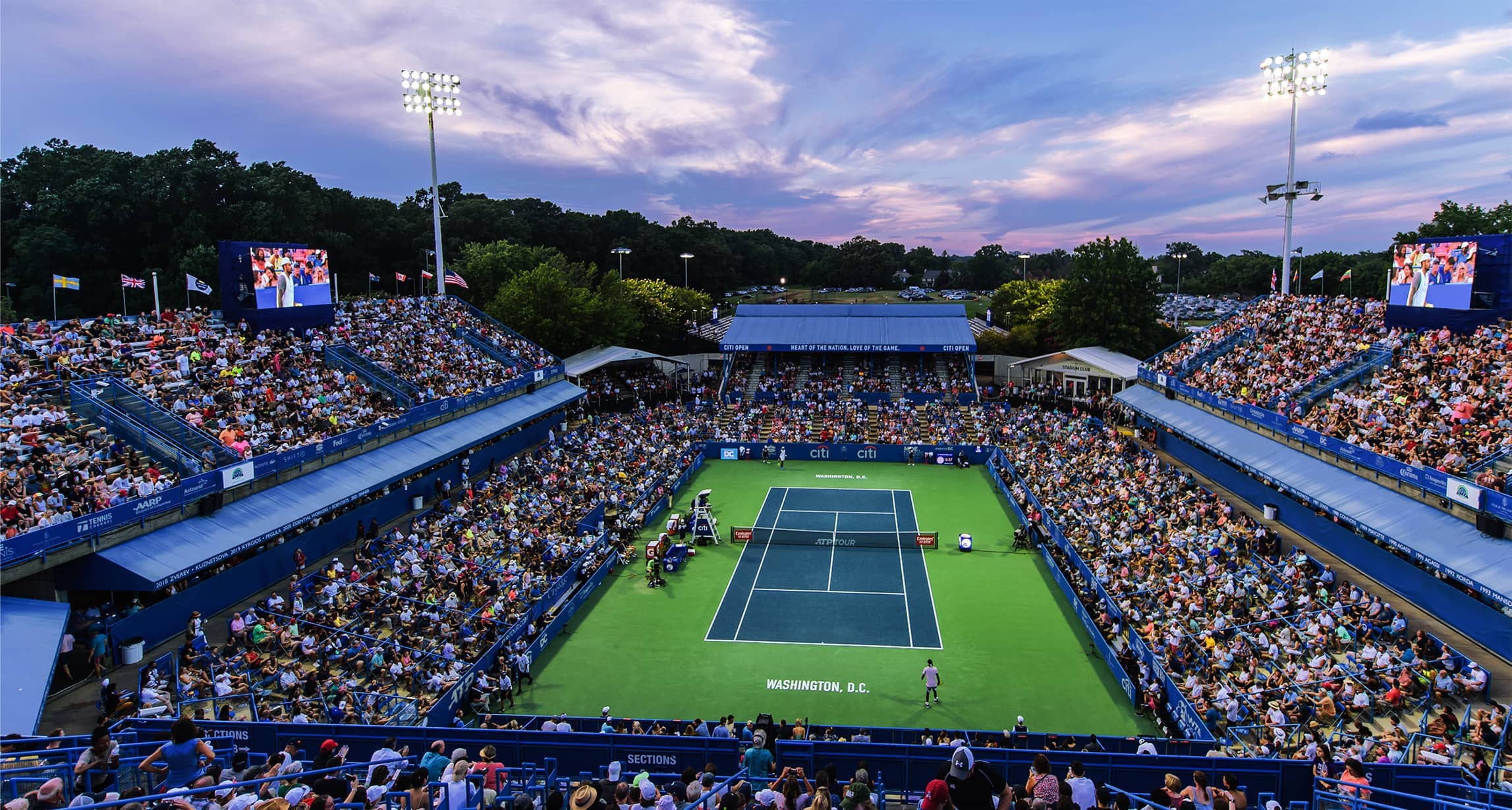 Single Session Mubadala Citi DC Open Tennis